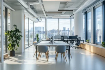 Een modern zakencentrum